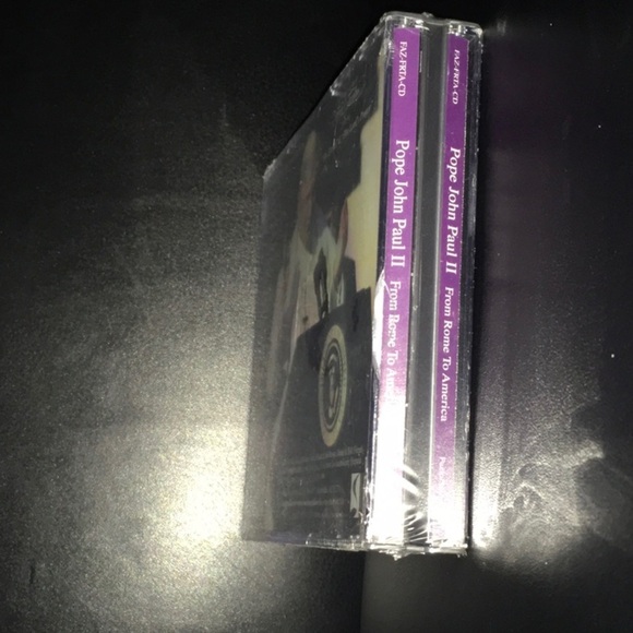 Pope John Paul II from Rome to America 4-1/2 hours 4 compact discs - Picture 3 of 6